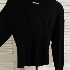 Classic Black Crew Neck Sweater